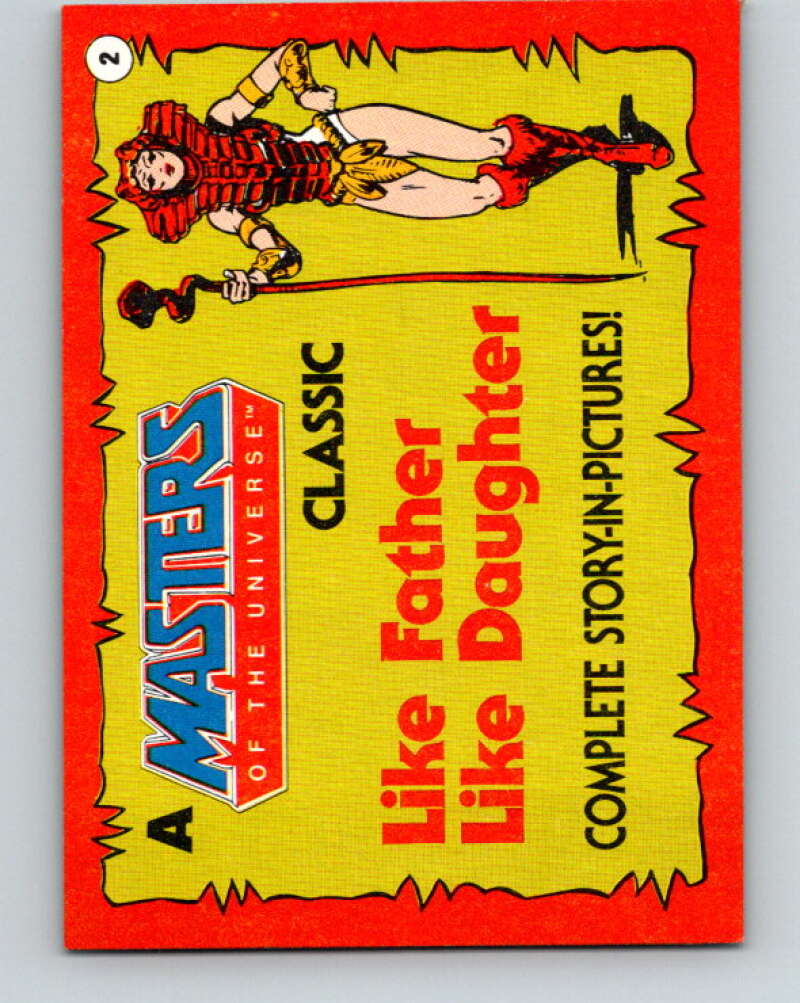 1984 Matel Masters of the Universe #2 Like Father, Like Daughter V4101