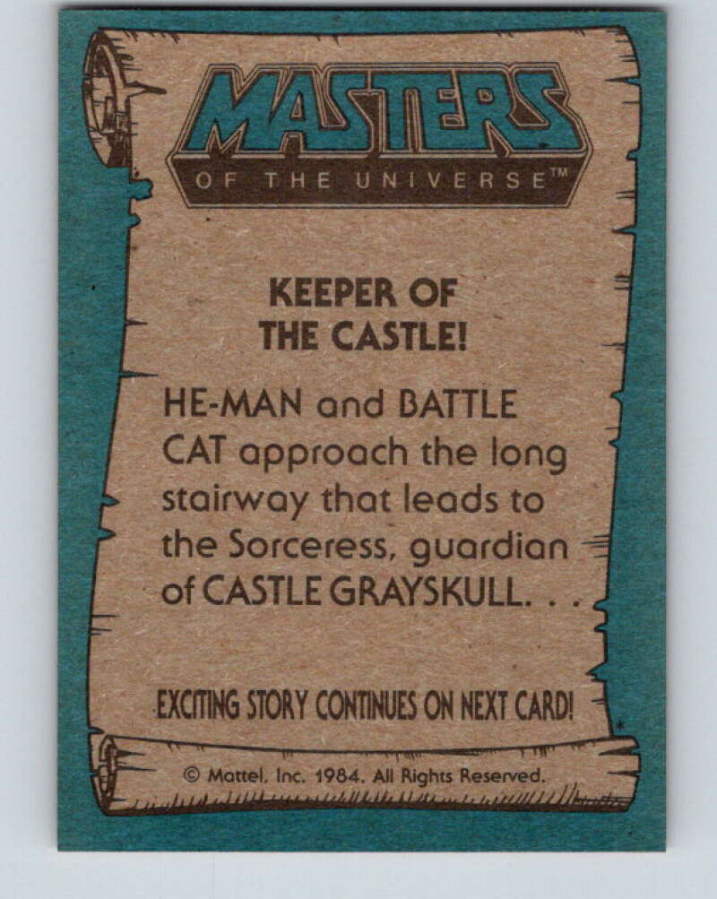 1984 Matel Masters of the Universe #17 Keeper of the Castle V4108