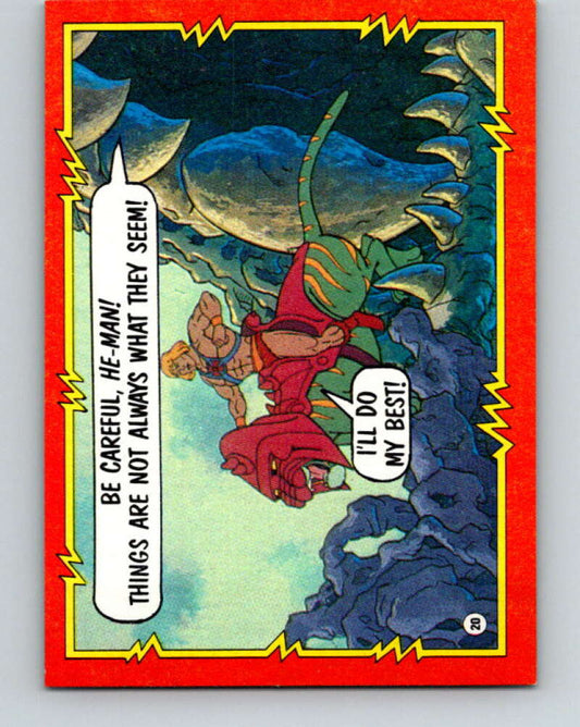1984 Matel Masters of the Universe #20 Final Words of Warning  V4110