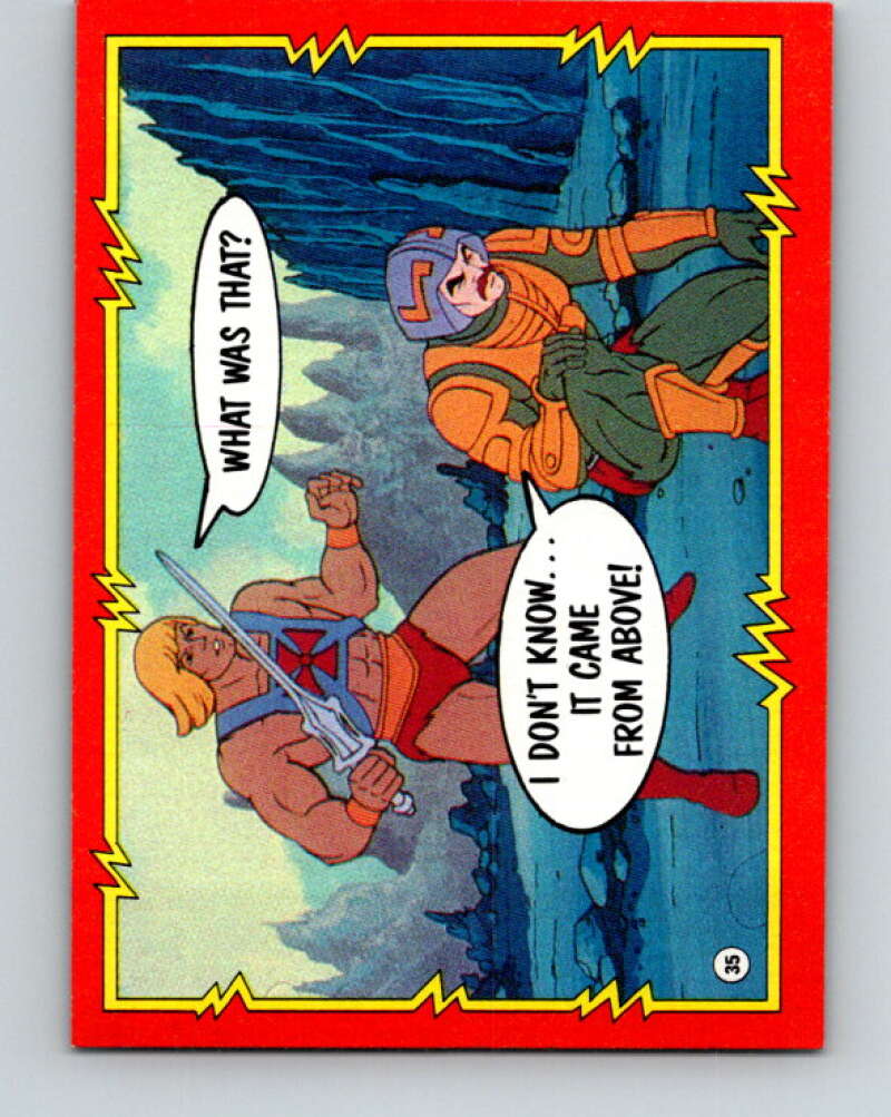 1984 Matel Masters of the Universe #35 Reeling from the Attack V4114