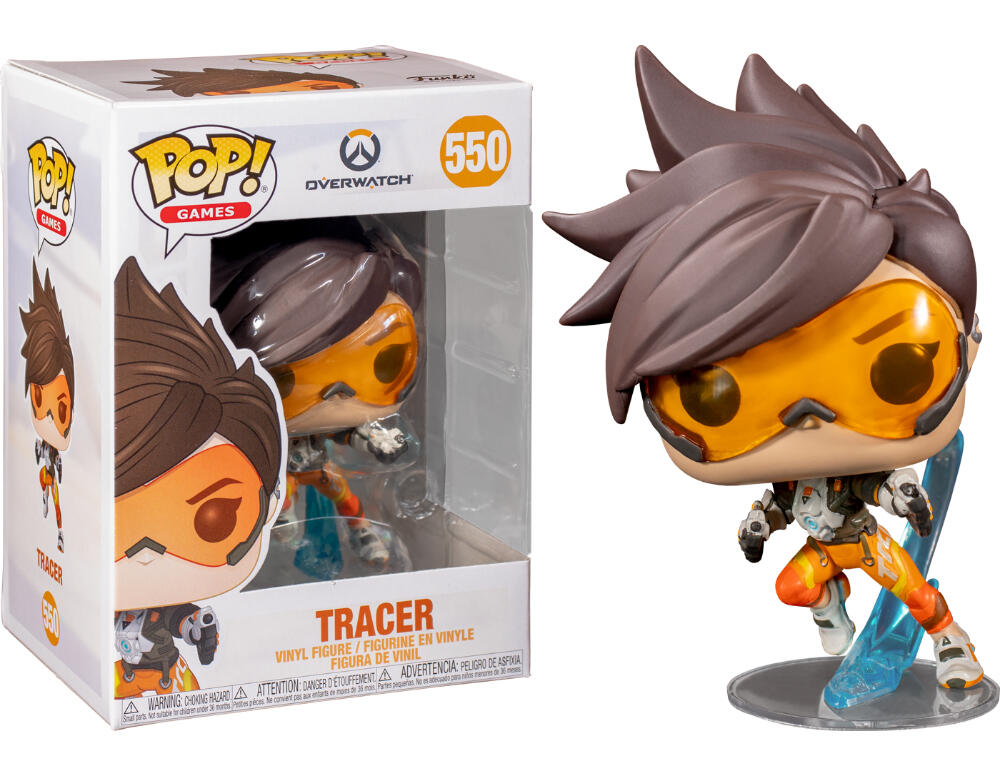 Funko Pop - 550 Games Overwatch - Tracer Vinyl Figure Image 1