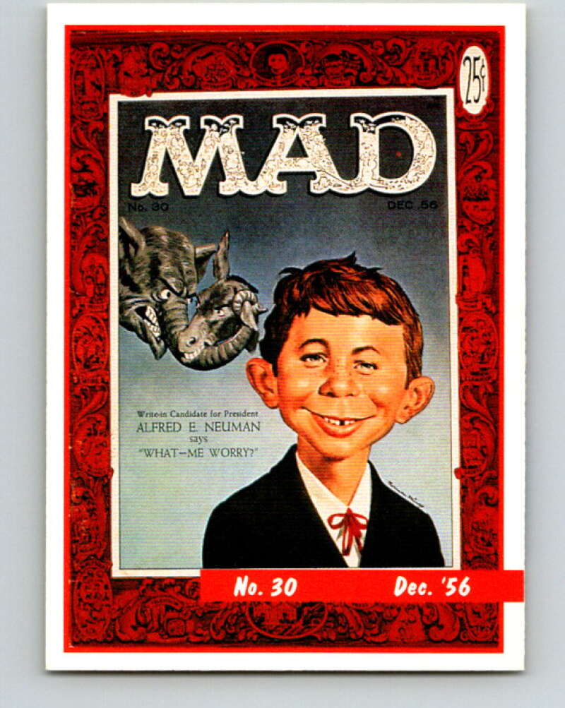1992 Lime Rock MAD Magazine Series 1 #30 December 1956 V41150