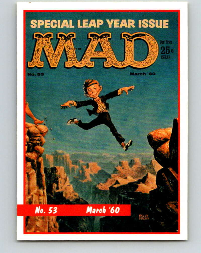 1992 Lime Rock MAD Magazine Series 1 #53 March, 1960 V41162