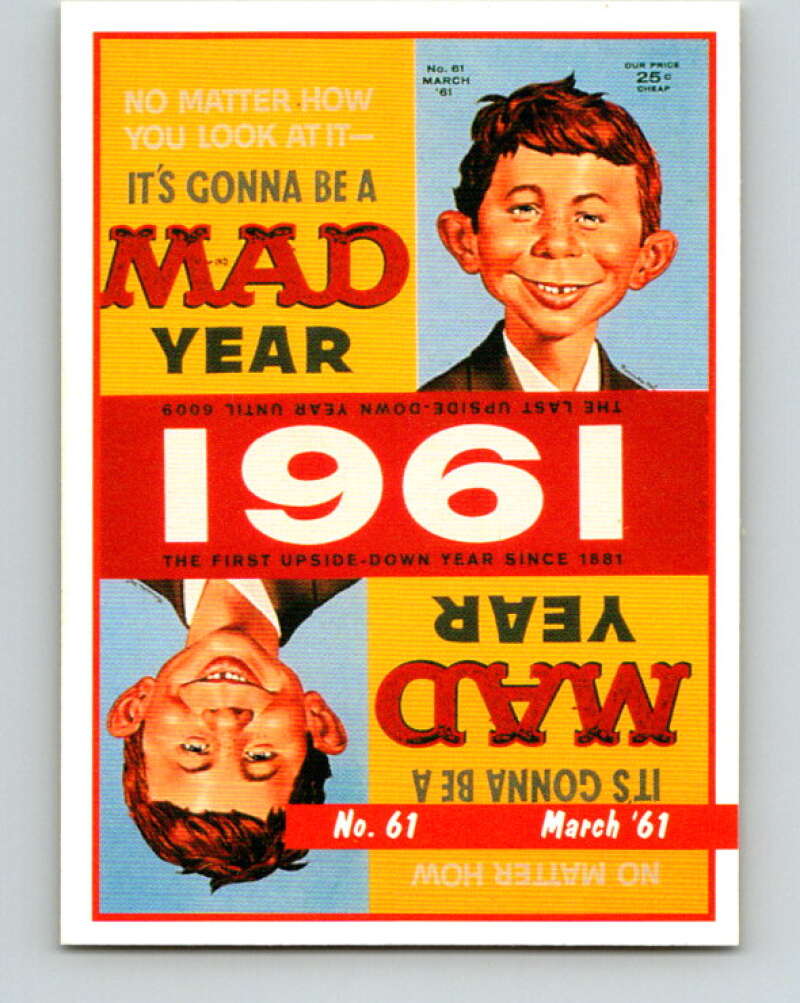 1992 Lime Rock MAD Magazine Series 1 #61 March, 1961 V41164