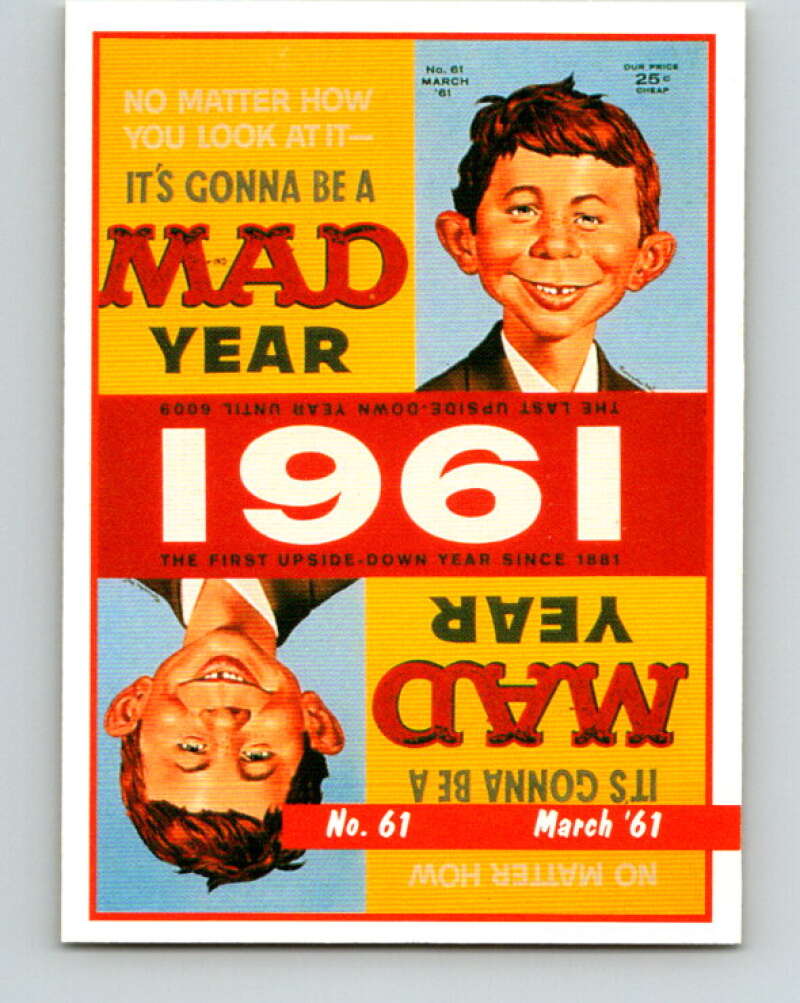 1992 Lime Rock MAD Magazine Series 1 #61 March, 1961 V41165