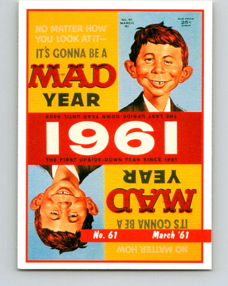 1992 Lime Rock MAD Magazine Series 1 #61 March, 1961 V41167