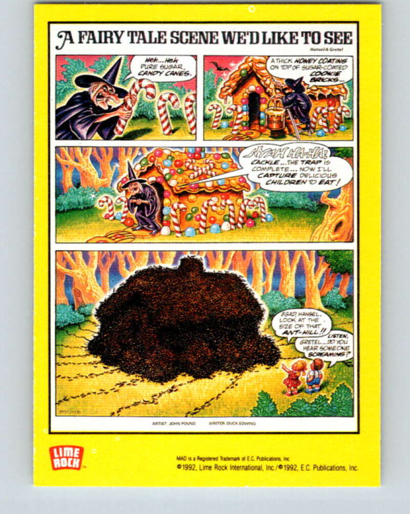 1992 Lime Rock MAD Magazine Series 1 #76 Jan. 1963 V41174