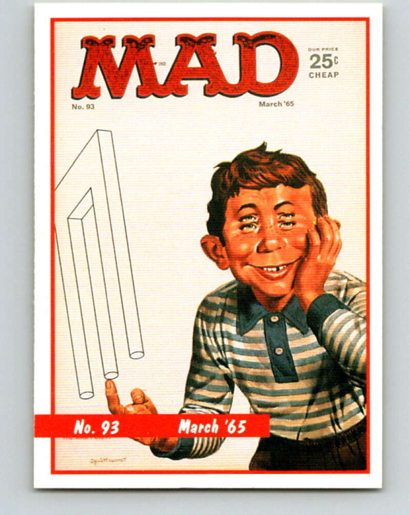 1992 Lime Rock MAD Magazine Series 1 #93 March, 1965 V41186