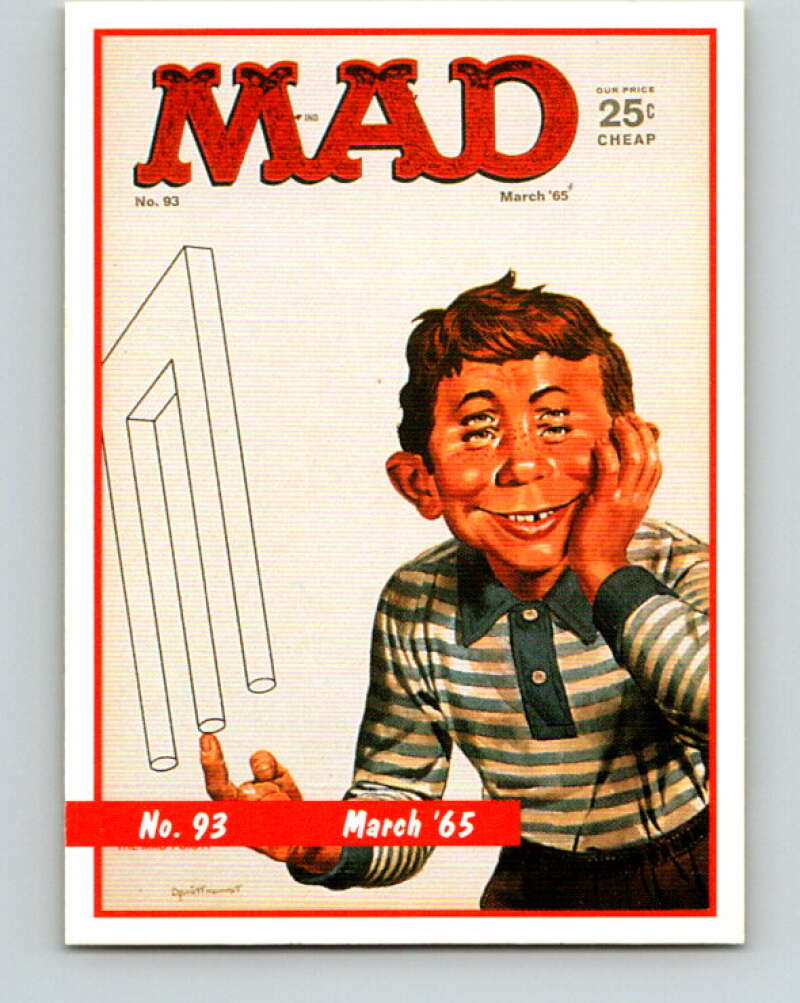 1992 Lime Rock MAD Magazine Series 1 #93 March, 1965 V41187