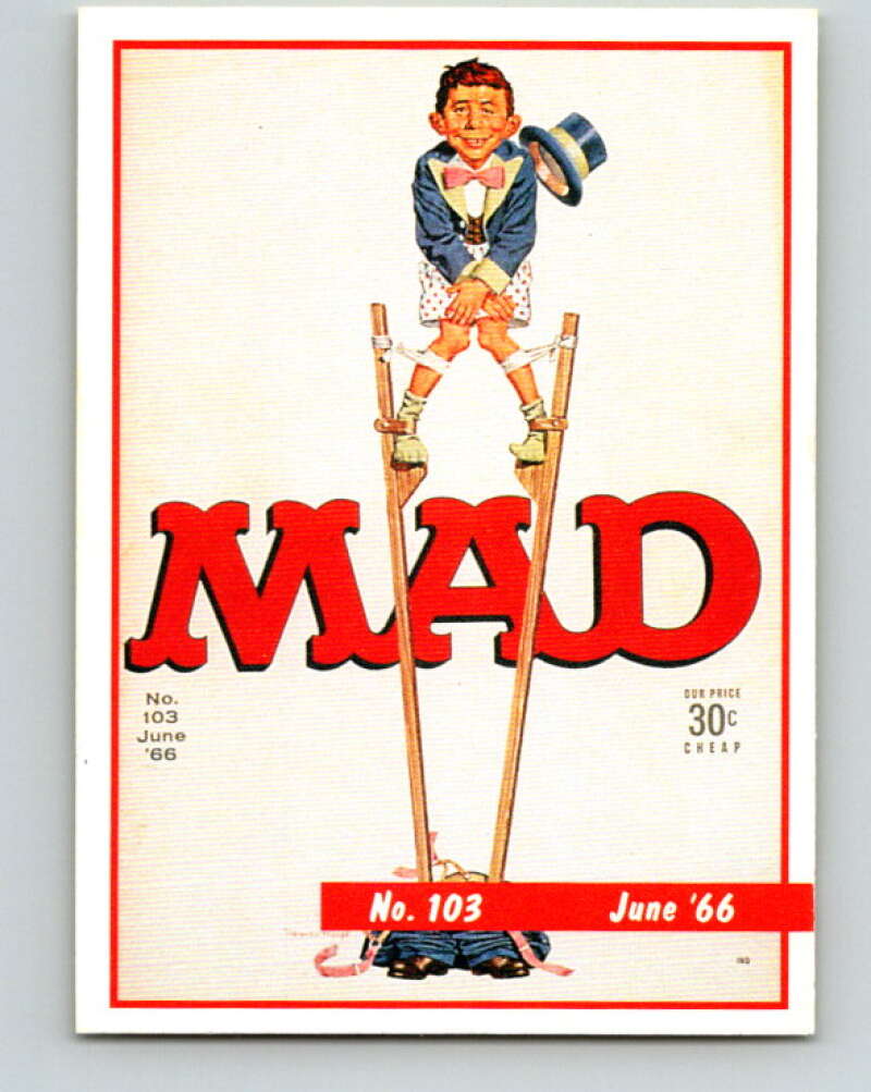 1992 Lime Rock MAD Magazine Series 1 #103 June 1966 V41191