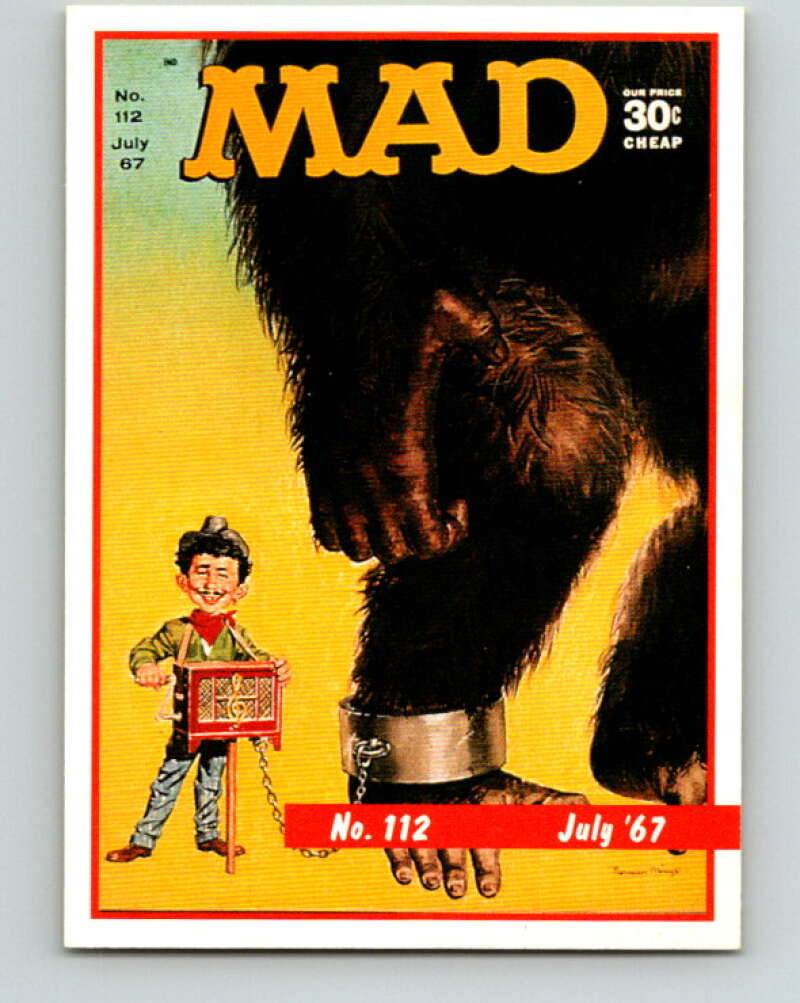 1992 Lime Rock MAD Magazine Series 1 #112 July, 1967 V41197