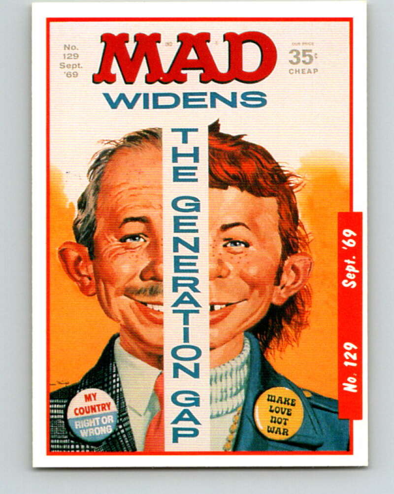 1992 Lime Rock MAD Magazine Series 1 #129 September 1969 V41207