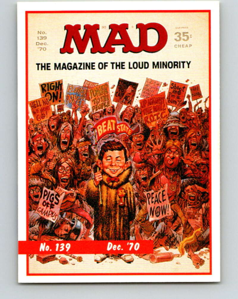 1992 Lime Rock MAD Magazine Series 1 #139 December 1970 V41210
