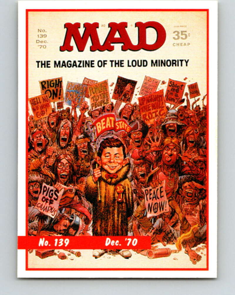 1992 Lime Rock MAD Magazine Series 1 #139 December 1970 V41211