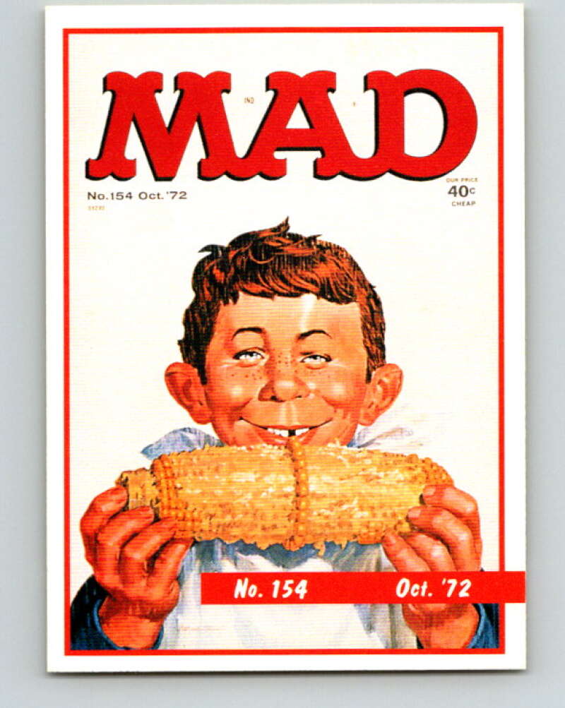 1992 Lime Rock MAD Magazine Series 1 #154 October, 1972 V41220