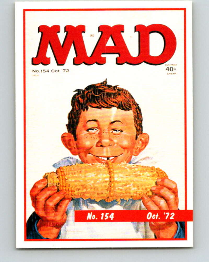 1992 Lime Rock MAD Magazine Series 1 #154 October, 1972 V41221
