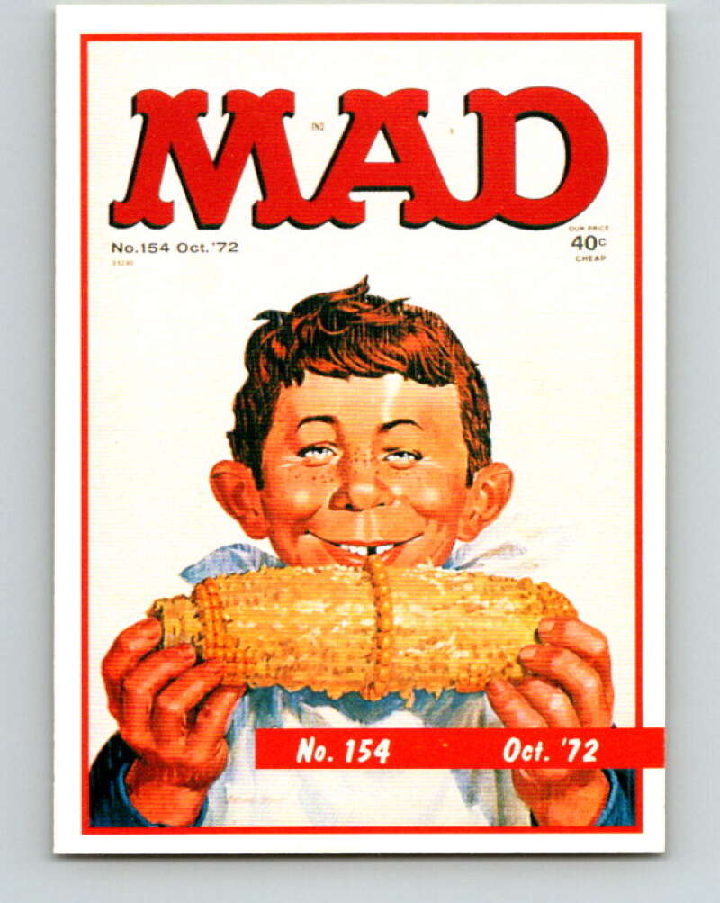 1992 Lime Rock MAD Magazine Series 1 #154 October, 1972 V41222