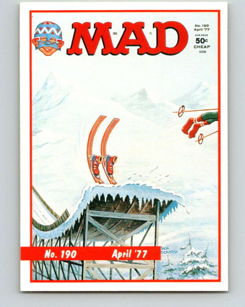 1992 Lime Rock MAD Magazine Series 1 #190 April 1977 V41223