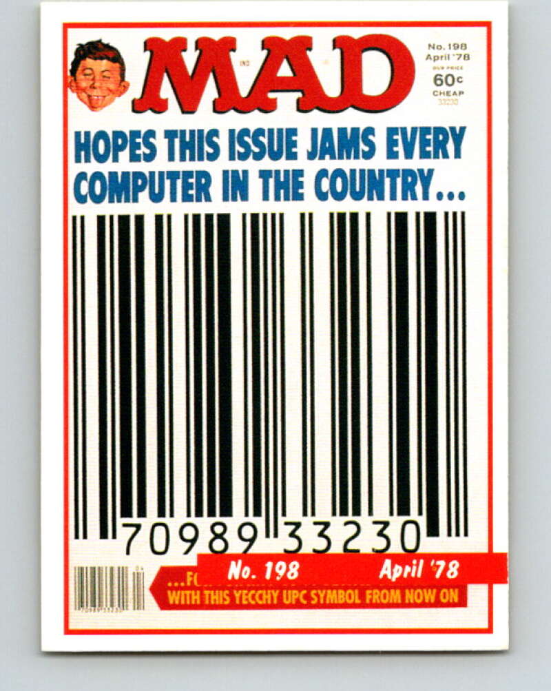 1992 Lime Rock MAD Magazine Series 1 #198 April 1978 V41230