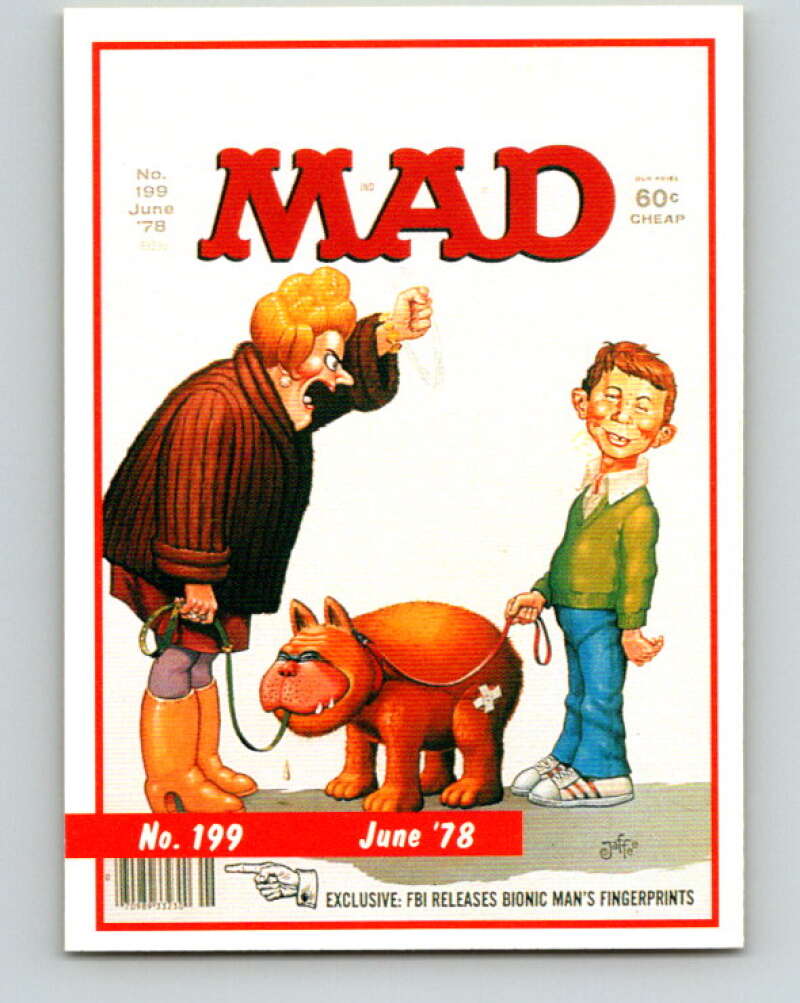 1992 Lime Rock MAD Magazine Series 1 #199 June 1978 V41231