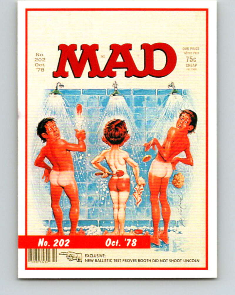 1992 Lime Rock MAD Magazine Series 1 #202 October, 1978 V41233
