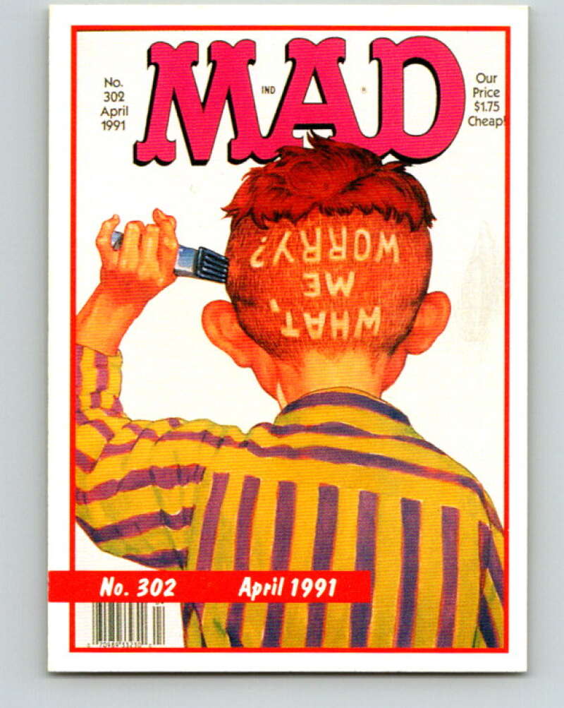 1992 Lime Rock MAD Magazine Series 1 #302 April, 1991 V41260