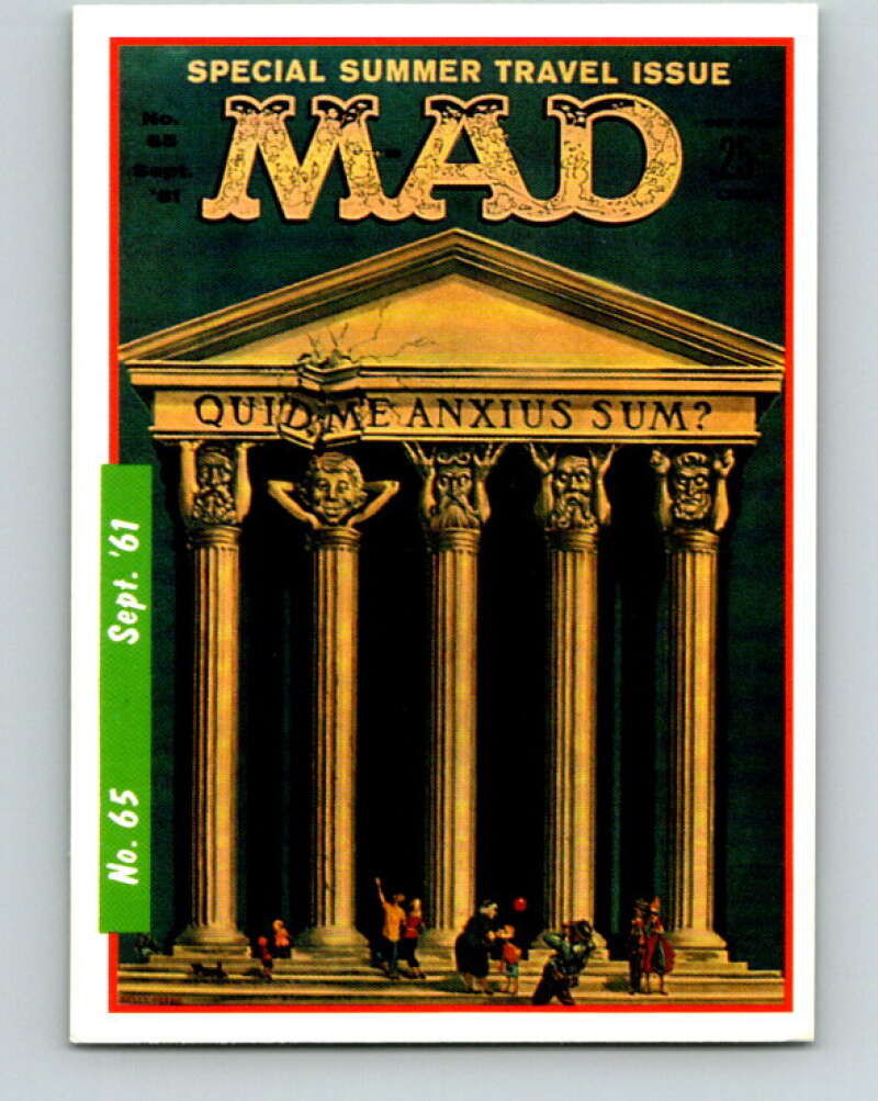 1992 Lime Rock MAD Magazine Series 2 #65 September, 1961 V41268