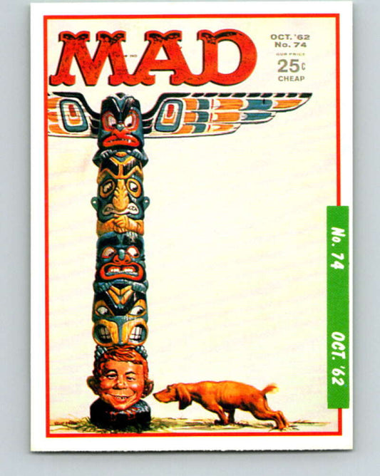 1992 Lime Rock MAD Magazine Series 2 #74 October, 1962  V41269
