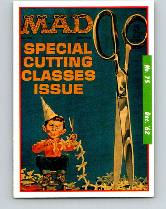 1992 Lime Rock MAD Magazine Series 2 #75 Dece,ber, 1962  V41270