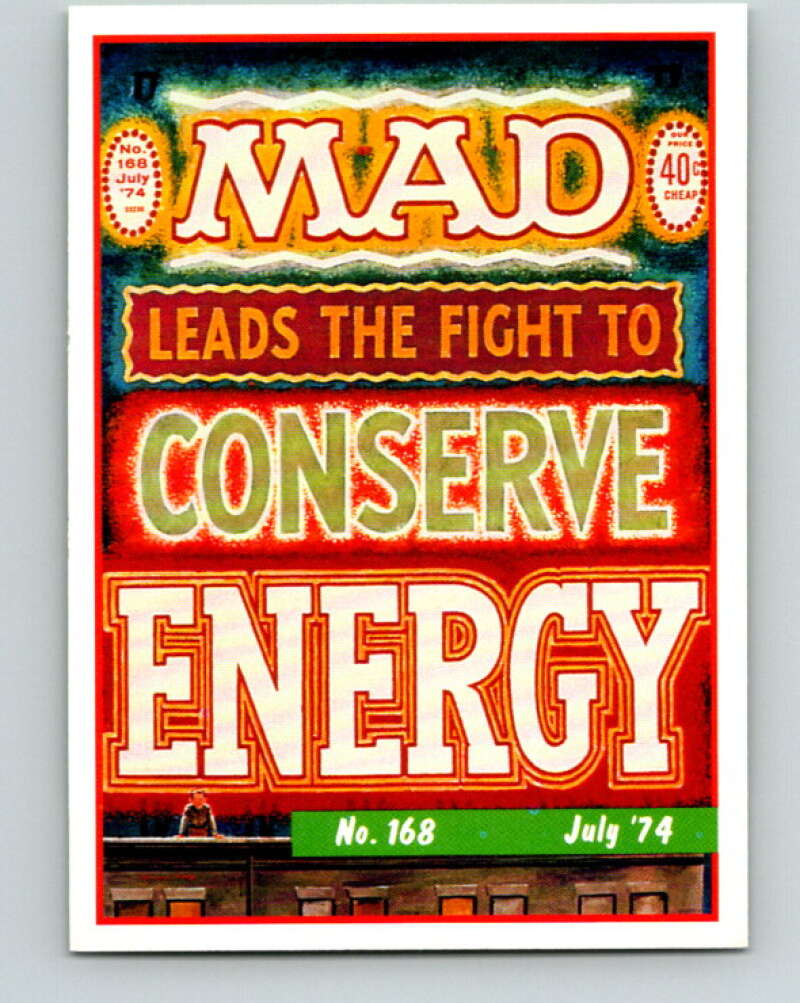 1992 Lime Rock MAD Magazine Series 2 #168 July, 1974 V41282