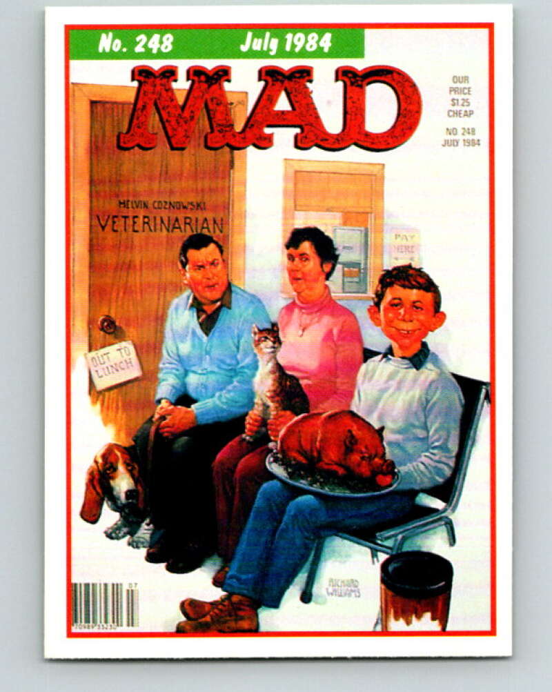 1992 Lime Rock MAD Magazine Series 2 #248 July, 1984 V41291