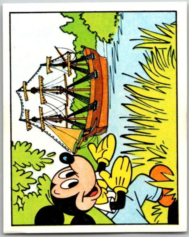 1978 Walt Disney Productions Panini Mickey Story # 331 V41385