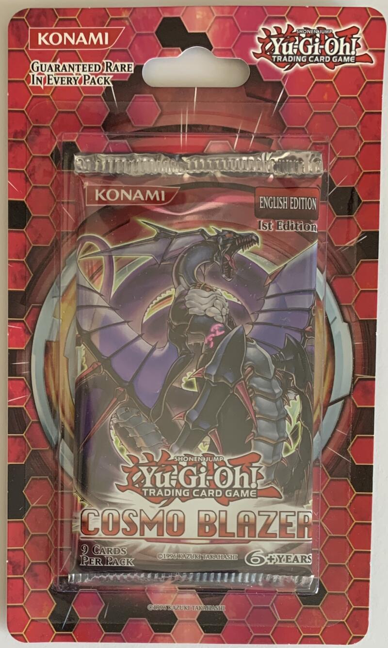 Yu-Gi-Oh! Cosmo Blazer Booster Sealed Card Game Pack - English Edition