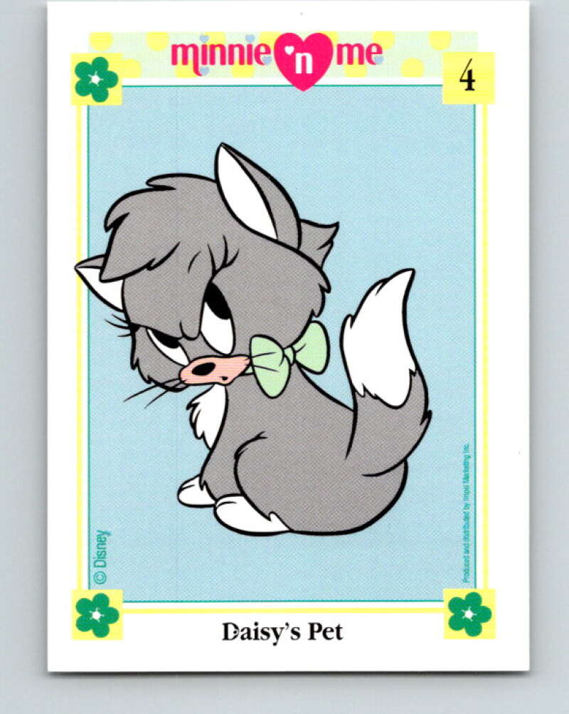 1991 Impel Disney Minnie 'n Me #4 Daisy's Pet V41401