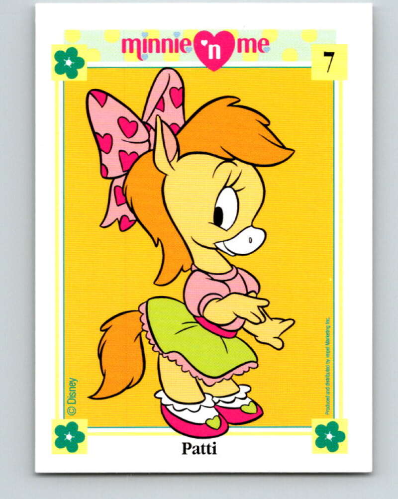 1991 Impel Disney Minnie 'n Me #7 Patti V41402