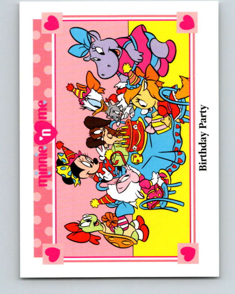 1991 Impel Disney Minnie 'n Me # 10Birthday Party V41406