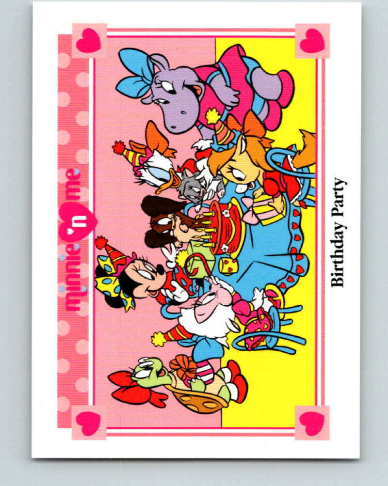 1991 Impel Disney Minnie 'n Me #10 Birthday Party V41407