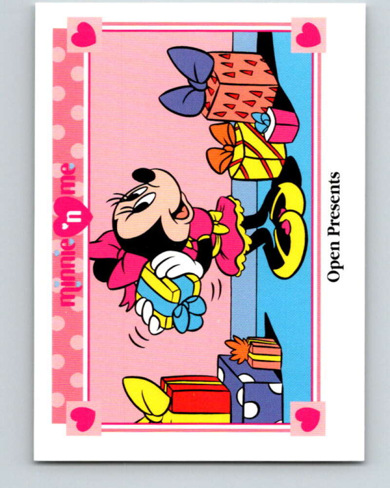 1991 Impel Disney Minnie 'n Me #11 Open Presents V41408