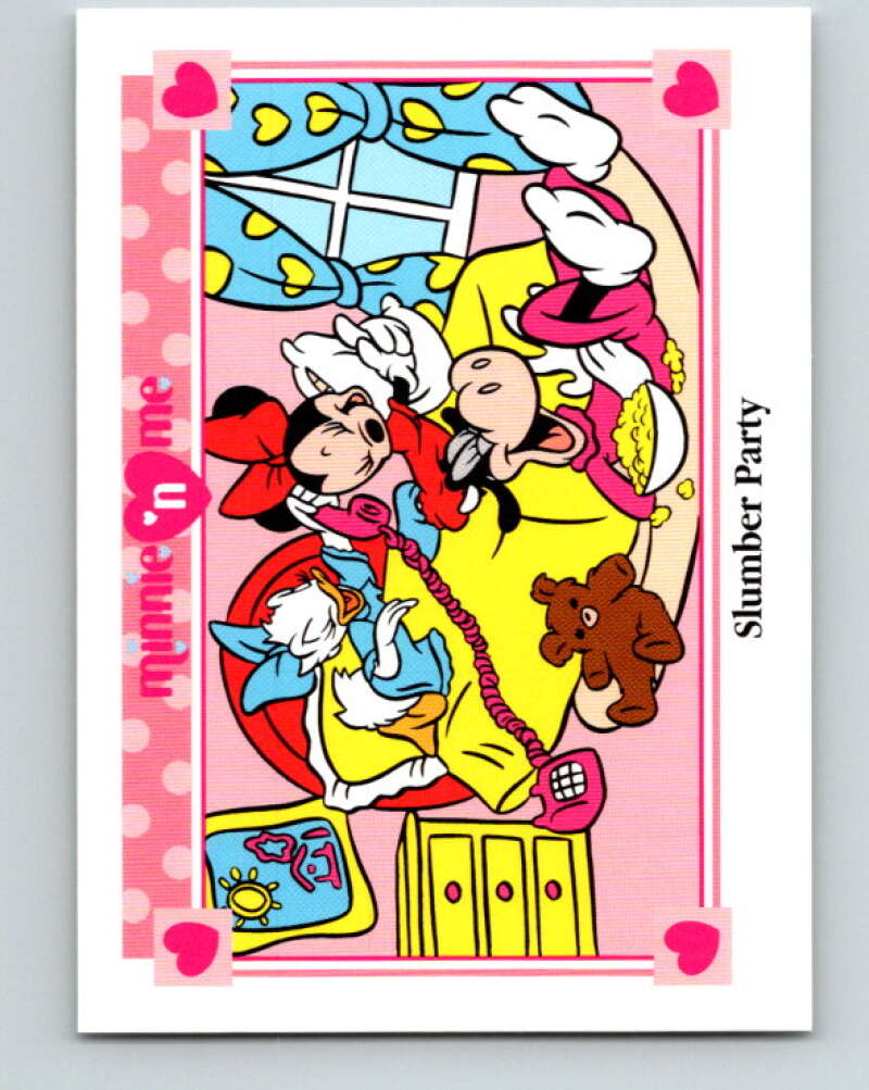 1991 Impel Disney Minnie 'n Me #14 Slumber Party V41414