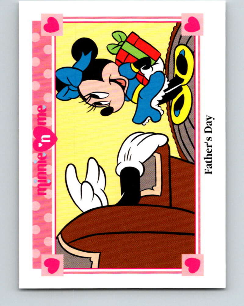 1991 Impel Disney Minnie 'n Me #17 Father's Day V41415