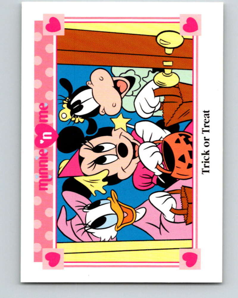 1991 Impel Disney Minnie 'n Me #18 Trick or Treat V41417