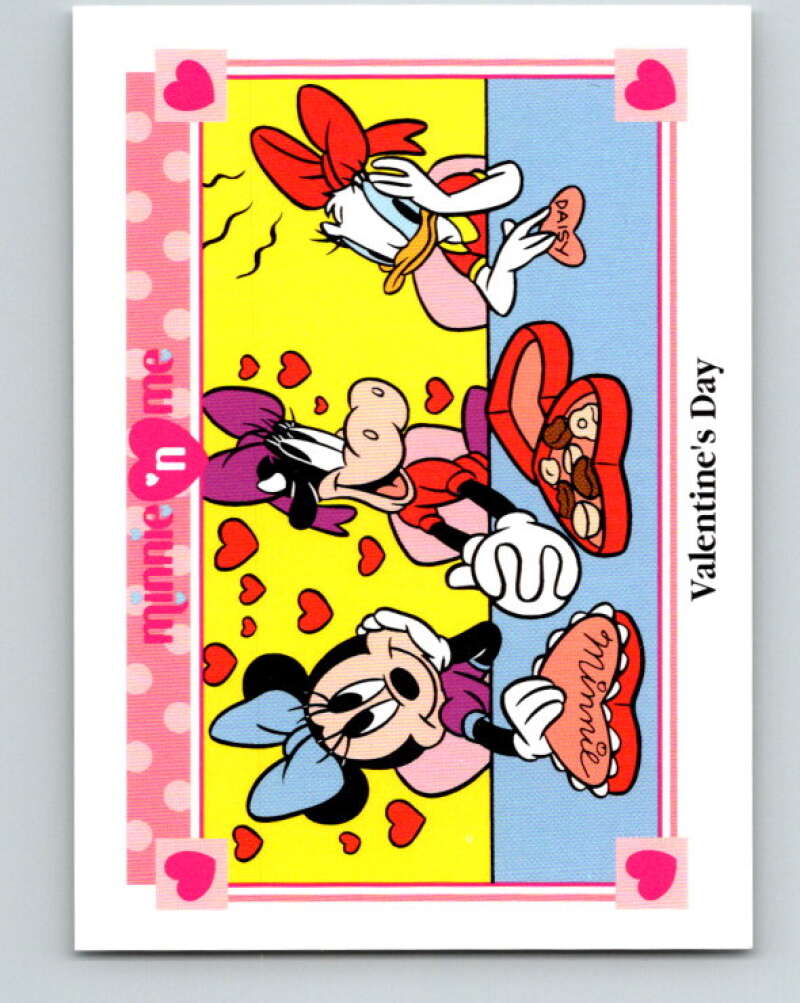 1991 Impel Disney Minnie 'n Me #20 Valentine's Day V41420