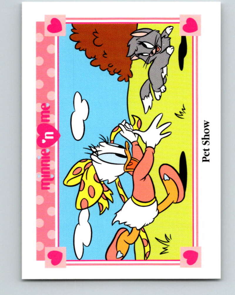 1991 Impel Disney Minnie 'n Me #23 Pet Show V41426