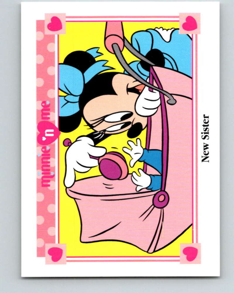 1991 Impel Disney Minnie 'n Me #25 New Sister V41429