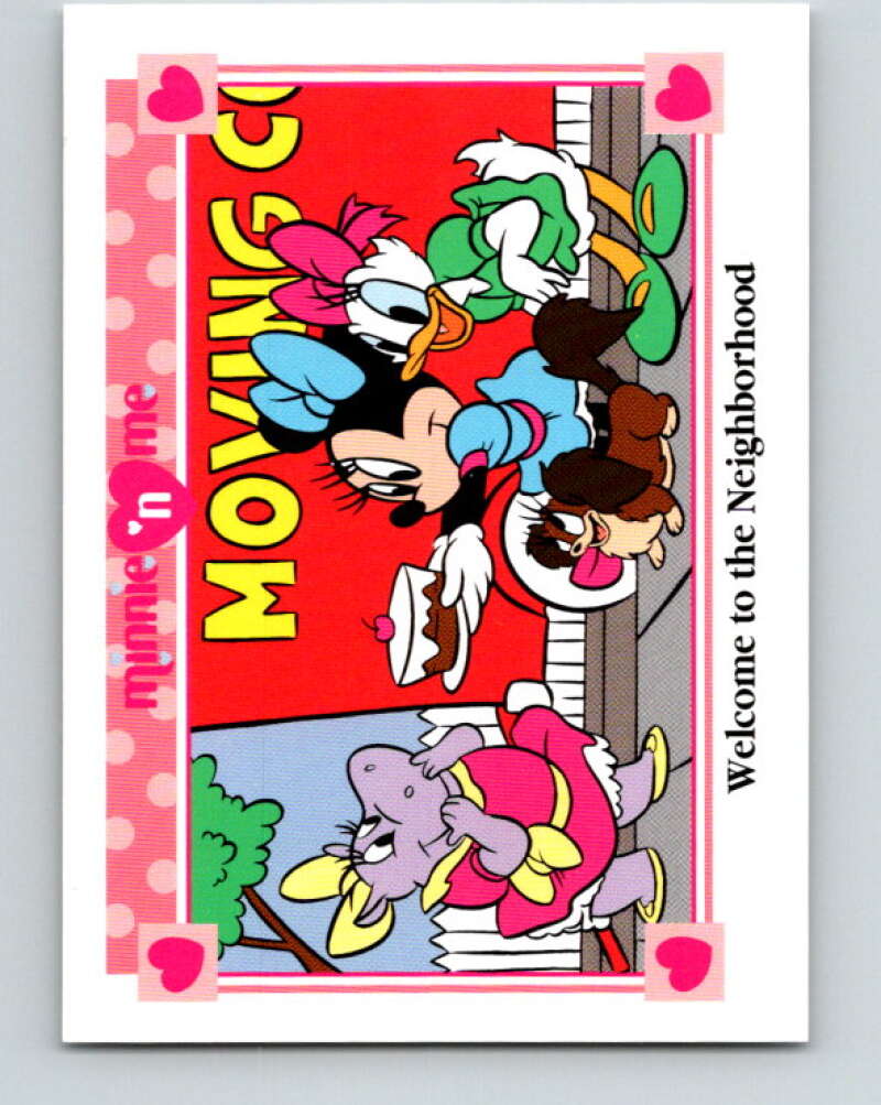 1991 Impel Disney Minnie 'n Me #27 Welcome to the Neighborhood V41431