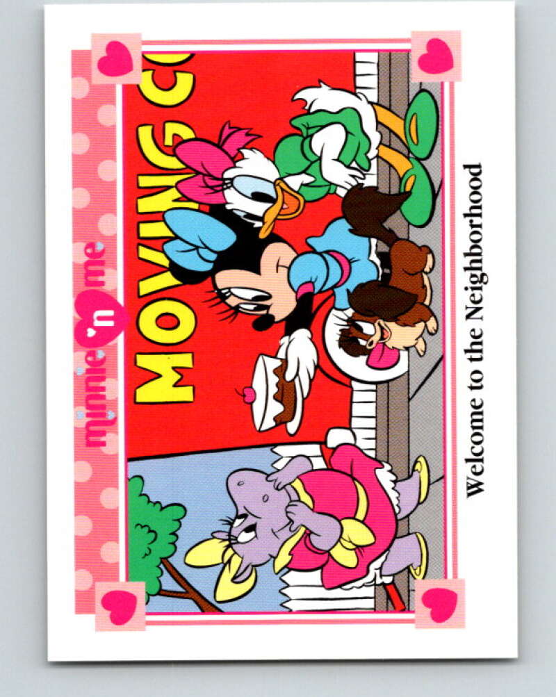 1991 Impel Disney Minnie 'n Me #27 Welcome to the Neighborhood V41432