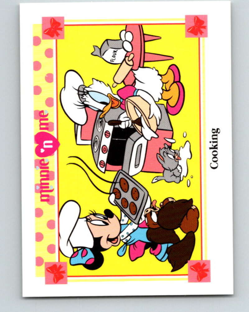 1991 Impel Disney Minnie 'n Me #28 Cooking V41433