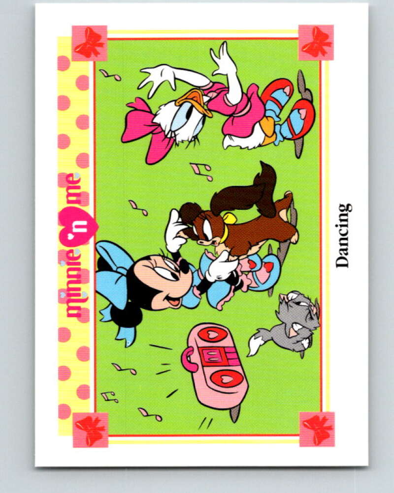 1991 Impel Disney Minnie 'n Me #33 Dancing V41442
