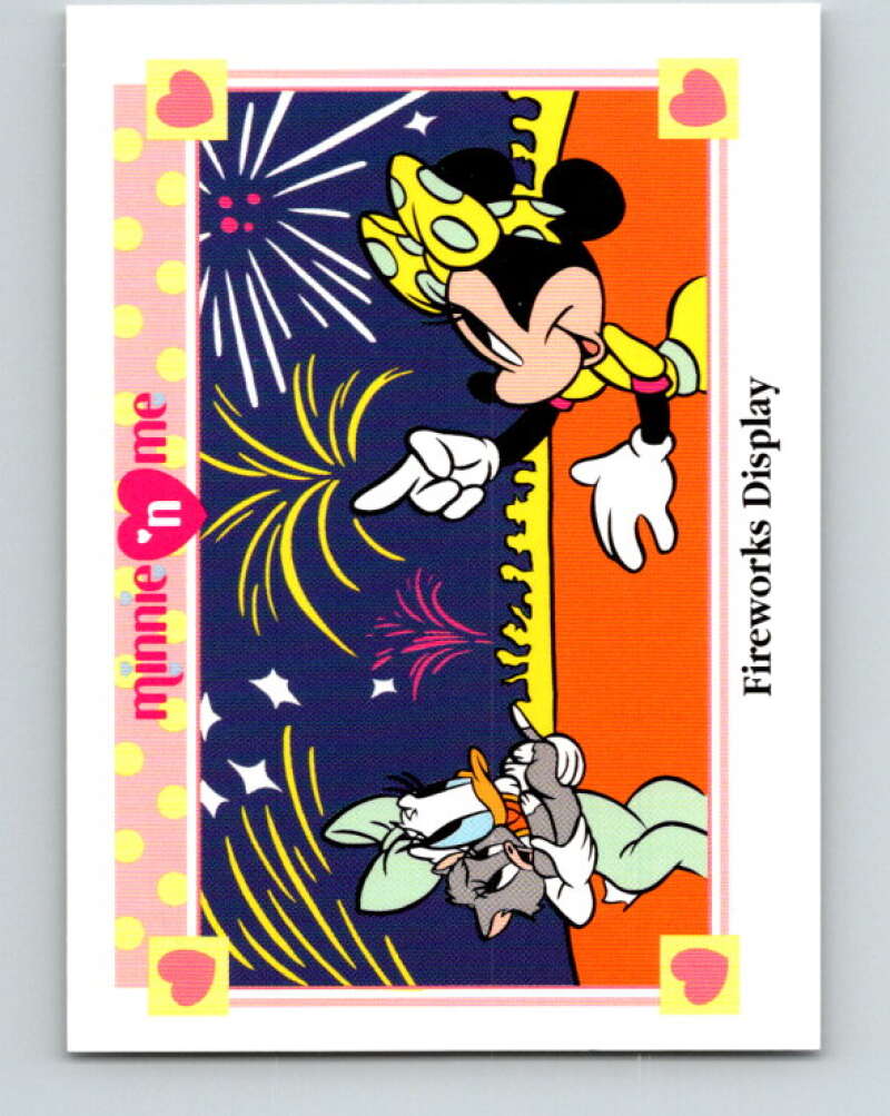 1991 Impel Disney Minnie 'n Me #140 Fireworks Display V41580