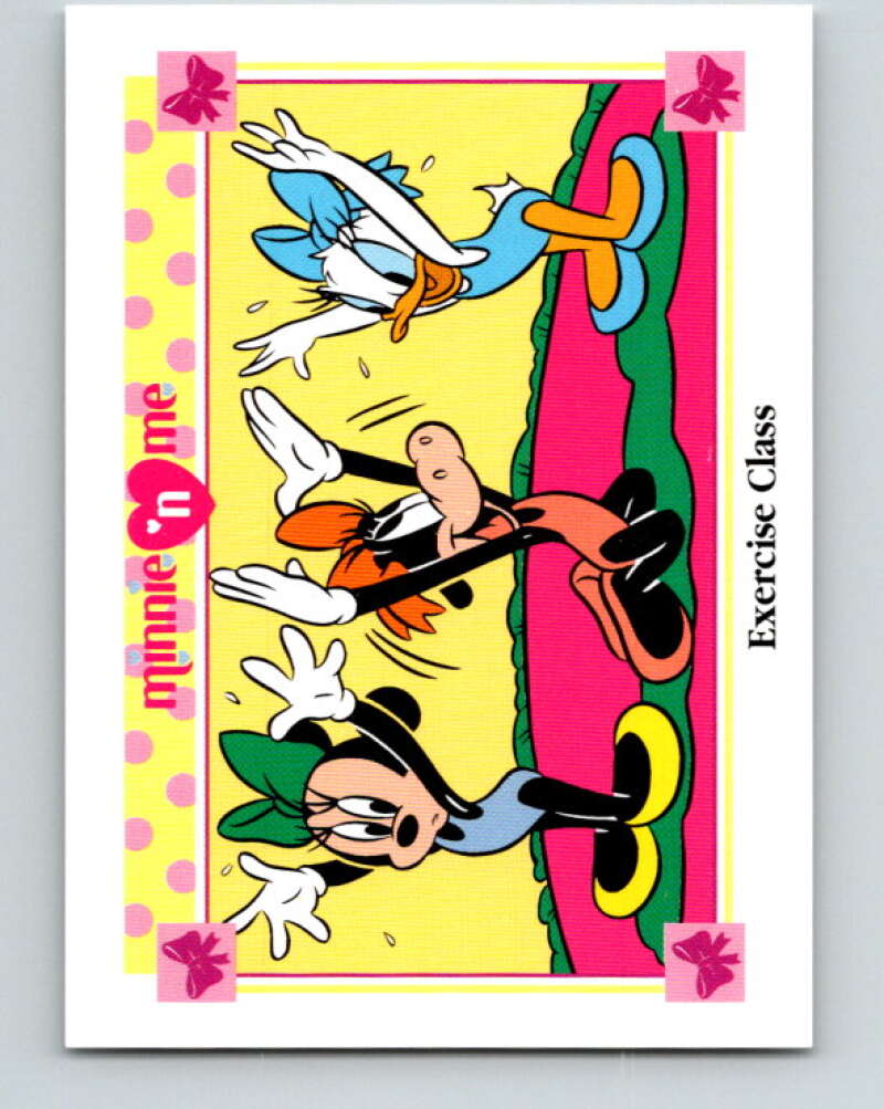 1991 Impel Disney Minnie 'n Me #147 Exercise Class V41587